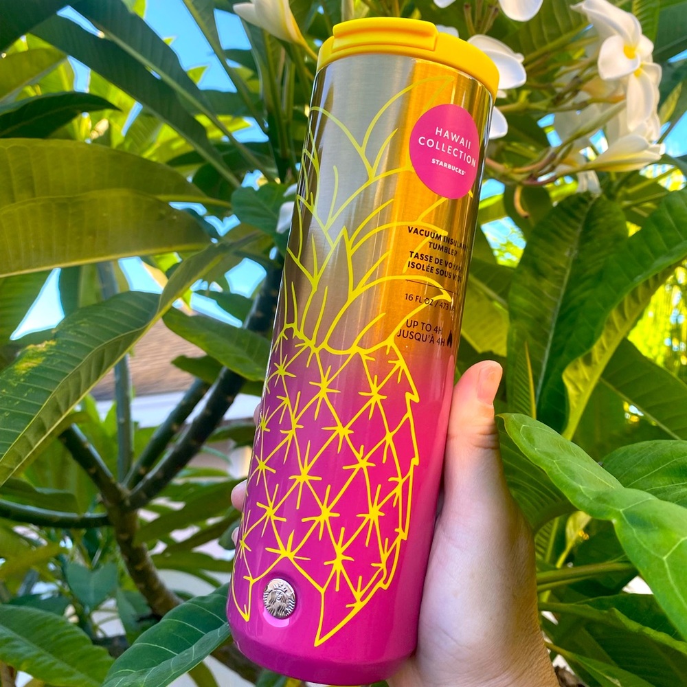 Starbucks  pineapple tumbler. 16oz Hawaii edition